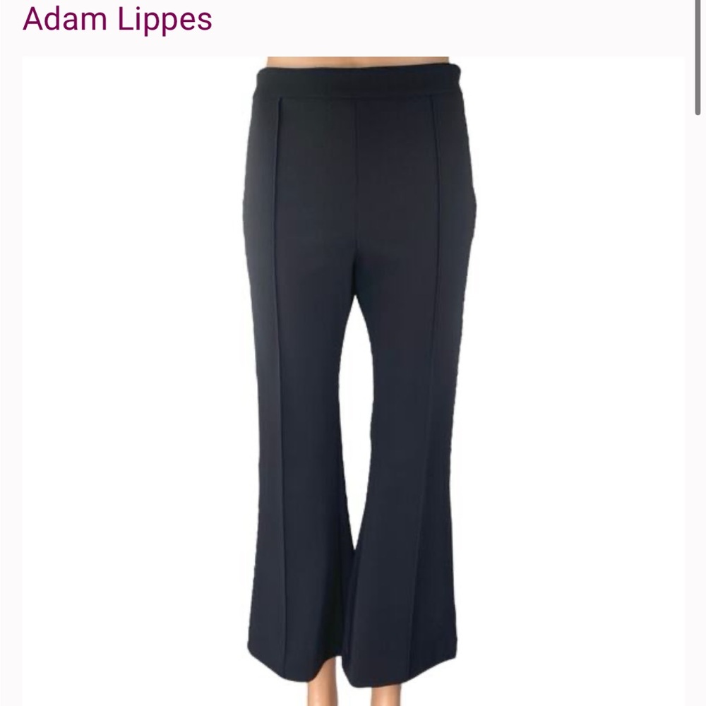 ADAM LIPPES Black Boot Cut Flare Pants - Picture 6 of 13